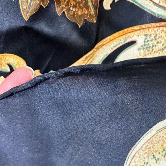 Chanel Scarf Floral Silk Multicolor Fall - Picture 4 of 15